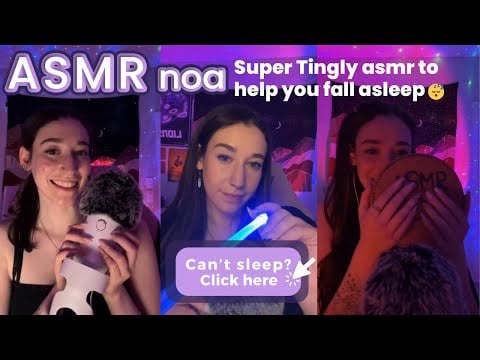 Click here to Fall Asleep in 15 Minutes | Extra Long ASMR for stress & anxiety 💕| live #230