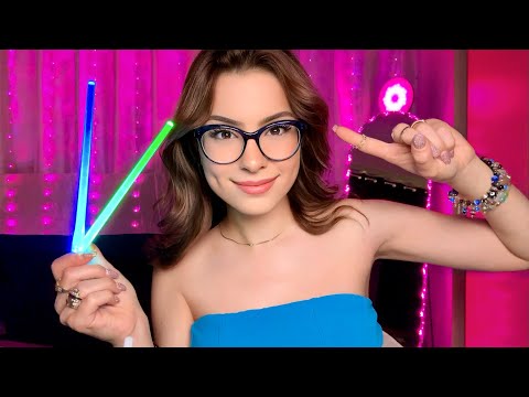 ASMR POUR TDAH ♡ Suis mes Instructions ♡ visuels, soin du visage, bruits de mains pour s'endormir ♡