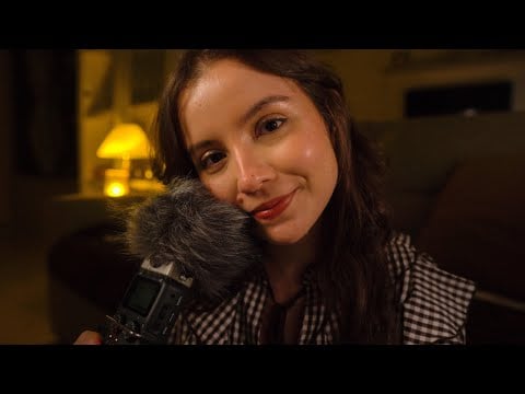 asmr 🤎 sussurros, sussurros inaudíveis e toques na tela 