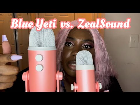 Asmr | New Mic Unboxing | Blue Yeti vs. ZealSound