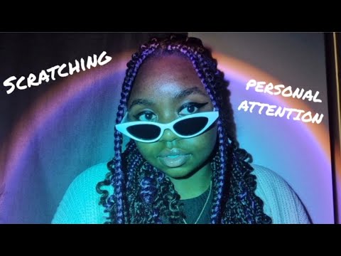 ASMR Scratching Your Face 😳 Personal Attention (Actual Camera Touching) LOFI