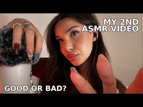 2nd ASMR Video GOOD OR BAD? (mouth sounds, whispering, trigger assortment)
