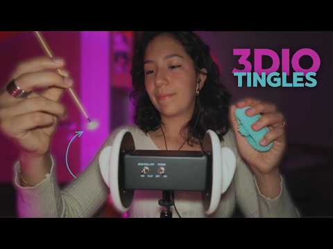 Siente escalofríos del ASMR 😮‍💨 3Dio Triggers 100% Tingly ✨