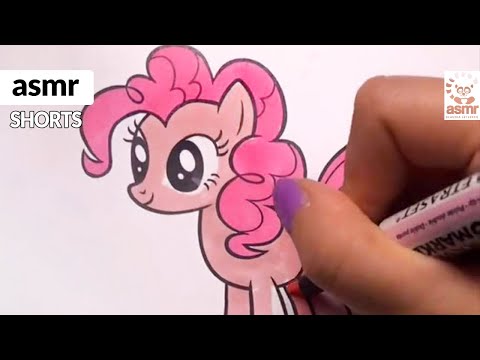 ASMR po polsku  Little Pony po polsku Kolorowanka #Shorts