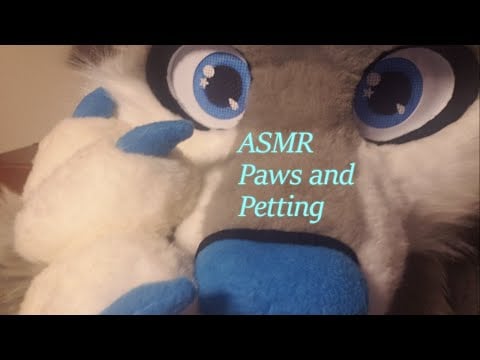 [Furry ASMR] Paw ear massage/petting you (talking)