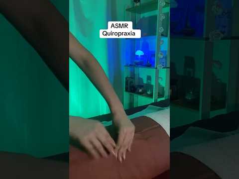 Massagem intensa nas suas costas 💪 #asmr #quiropraxia #massagem