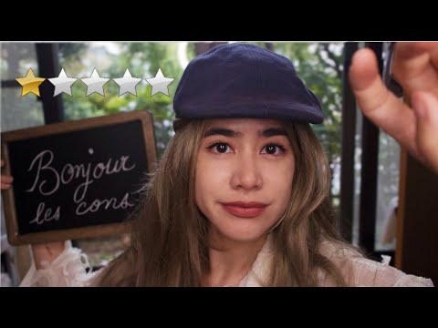 [ASMR] Worst French Au-Pair Teaches You Curses 🤬