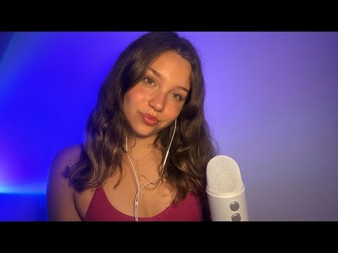 ASMR Clicky Close-Up Ear to Ear Inaudible & Semi-Inaudible Whispers 🤍🧸