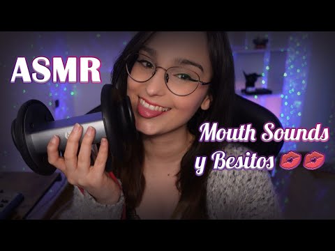 ASMR 🤍​ Mouth Sounds & Besitos para ti 🤍​| No Talking