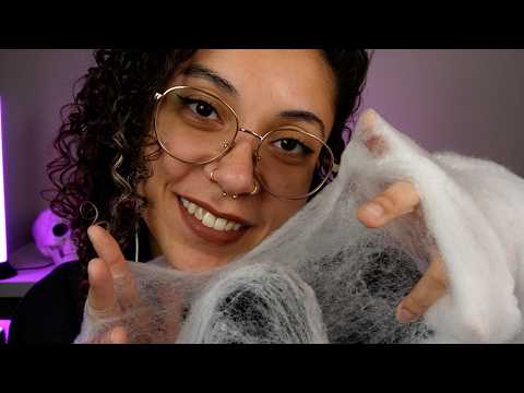 [1 HOUR] WET Mouth Sounds & SUPER TINGLY Spider Web Trigger | ASMR