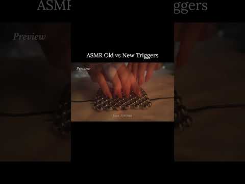 Old vs New Triggers🔥 Which One Gives You More Tingles?  #notalkingasmr #relaxing #asmr