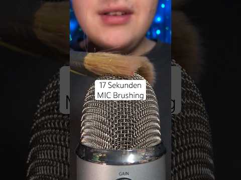 17 Sekunden Mic Brushing! 🧸 #asmr