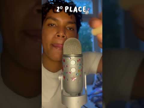 MY TOP 3 MOUNTH SOUNDS, WHAT IS YOUR FAVORITE ? #asmr #mouthsounds #relax