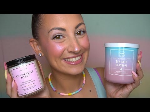 Background ASMR: 1HR Glass Candle Jar Tapping 🫙 (Perfect for Studying, Working, Unwinding, Sleeping)