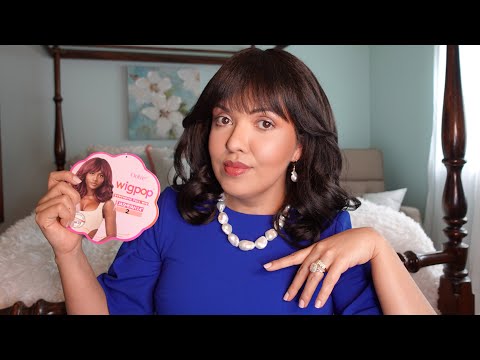Como Coloco Peruca e Make Básica  #VozSuave Wigpop Jasmiyah 14 inches