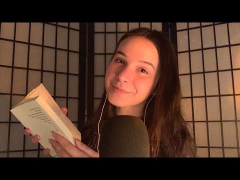 ASMR Reading You To Sleep (Close Whispering)