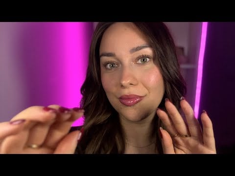 ASMR Up Close ♡ Face Touching & Tapping on You