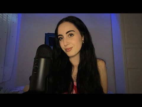 ASMR ~ SPIT PAINTING, VISUALS (hand & mouth sounds) for sleep💤 #asmr