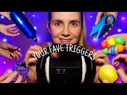 ASMR Doing Your Top 20 Favorite Triggers