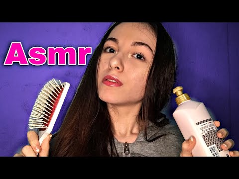 ASMR - ARRUMANDO SEU CABELO!!!