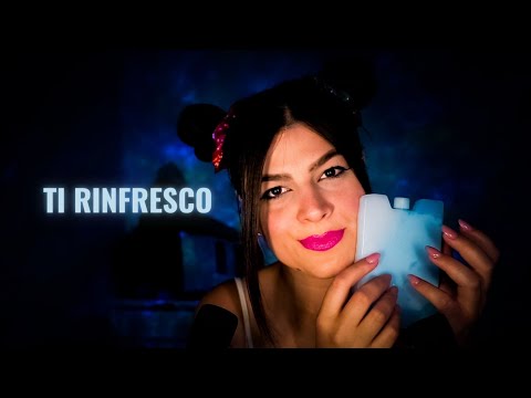 ASMR RINFRESCANTE contro il caldo 🥵💧Water Sounds,Tapping & Bubbles