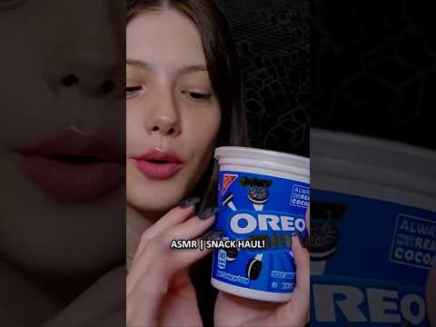 ASMR | SNACK HAUL! 🍫🍬🍩 ─♡─ #asmr #asmrfood