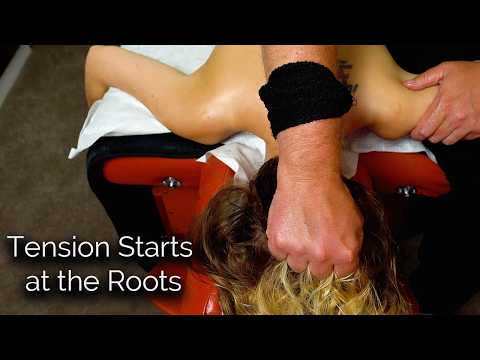 Back Massage to Make You Melt – Hair Play, Traps & Spinal