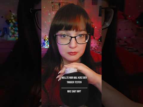 Ganz kurzes Asmr Video. Wie findest du den Trigger? 🤭 #asmr #asmrnotalking #asmrsounds