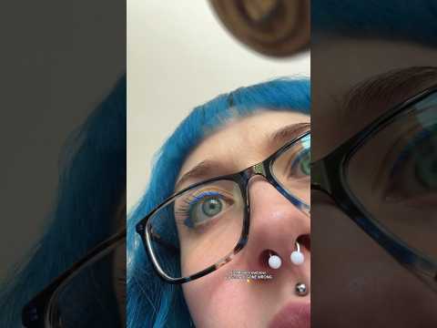 ASMR silent eyebrow appointment GONE WRONG 😓 #shorts #asmr #asmrroleplay #asmrgonewrong