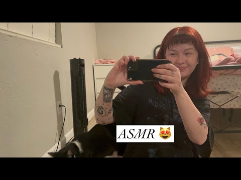 ASMR with my cats 🐱 (lofi, whispered)