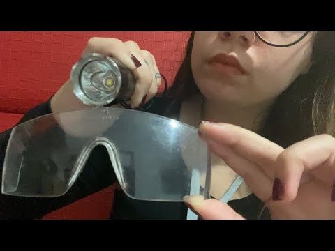 göz kontrolü asmr (türkçe asmr) hışırtı sesleri