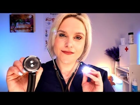 ASMR: A Detailed First Midwife Check Up: Full Medical Exam & Consultation