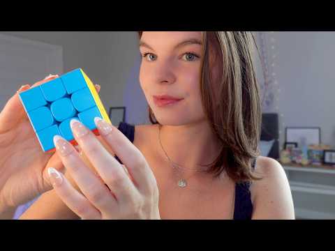 ASMR tapping & scratching on random objects (nail sounds)