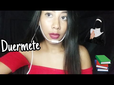 ASMR En Español- Leyendo para que te duermas👻😴