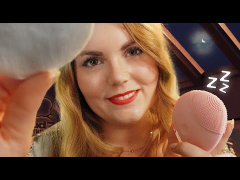 ASMR Deutsch: Ich schminke Dich ab & bringe dich ins Bett! (Personal Attention Roleplay)