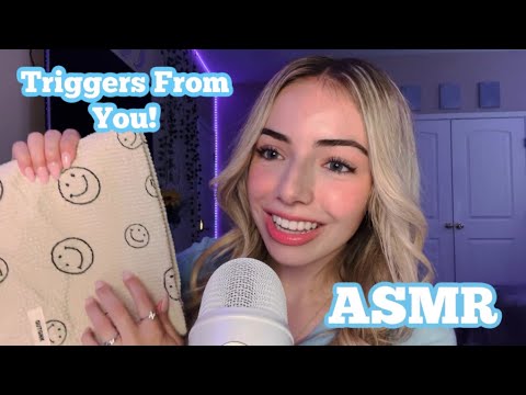 ASMR Super Tingly Gifts From My Subscribers! (Nails, Slug Fidget, Globbles, & More!)