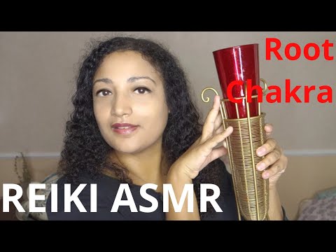 Reiki ASMR balancing root chakra for security and fear
