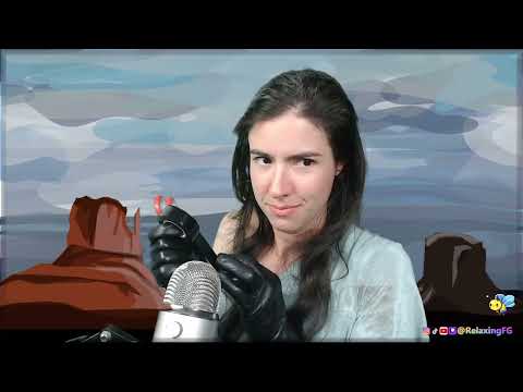 ASMR - Leather Glove & Electrical Tape