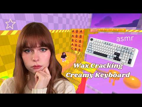 ASMR Roblox Satisfying Game (Creamy Keyboard and Whispers) Wax Tower