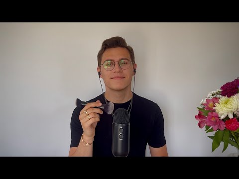 ASMR Mic Brushing for Deep Sleep | Soft Bristles, Gentle Sounds & Whispers