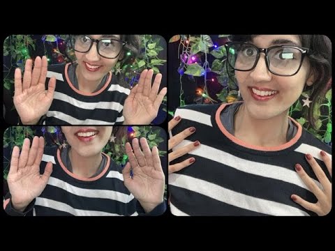 ASMR Hand Movements Positive Affirmations (For Sleep) Whisper