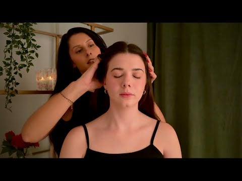 My Friend Has NEVER Experienced ASMR 🤍 Hair Play, Face Touching & Head Massage | Real Person