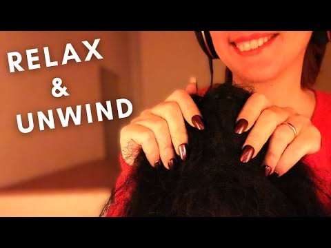 ASMR Hair Scratching & soft Whispering | Fast Rubbing, Tingles & Sleep for 6 Hours