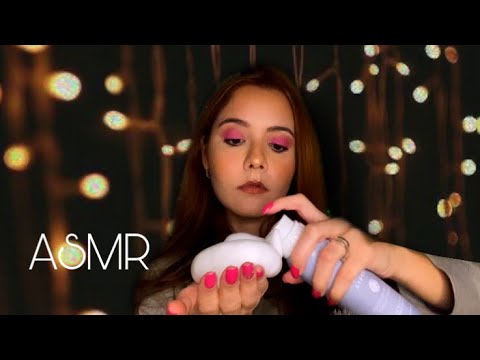 ASMR FAZENDO SKINCARE EM VOCÊ ✨