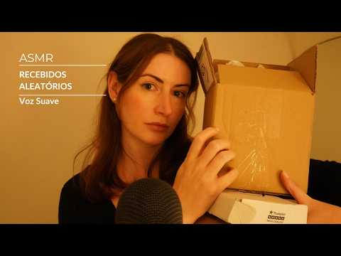 ASMR - Recebidos Aleatórios - Video pra dar sono e relaxar | SOLANGE PRATA