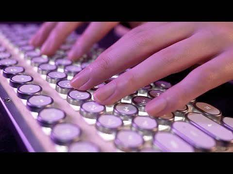 [ASMR]安定のタイプライター式キーボードタイピング１時間  - Keyboard Typing Sounds 1Hour(No talking)