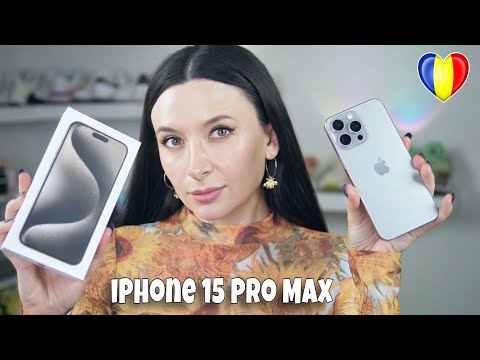 Unboxing iPhone 15 Pro Max *Despachetare ASMR în Română