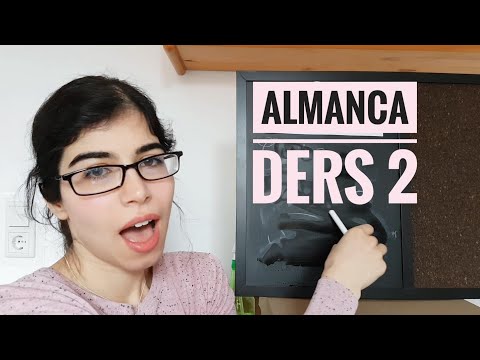 👩‍🏫 2. Almanca dersin [Türkçe ASMR]