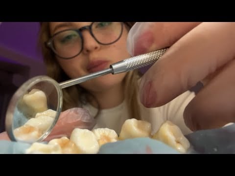 асмр милый док удалит все зубы на кухне // сдвг, lo-fi asmr, personal attention, camera touching 🐰