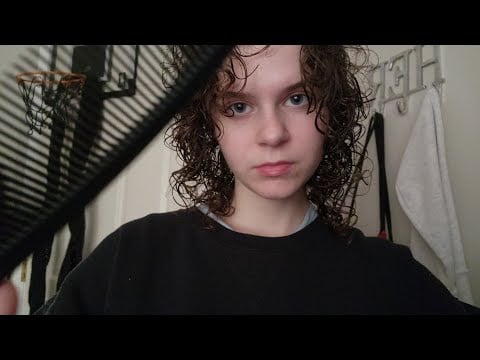 lofi asmr oiling and braiding your hair (soft spoken, personal attention)